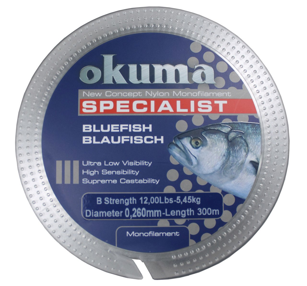 Okuma%20Bluefish%20300%20mt%2014,50%20lb%206,59%20kg%200,28%20mm%20Clear%20Misina