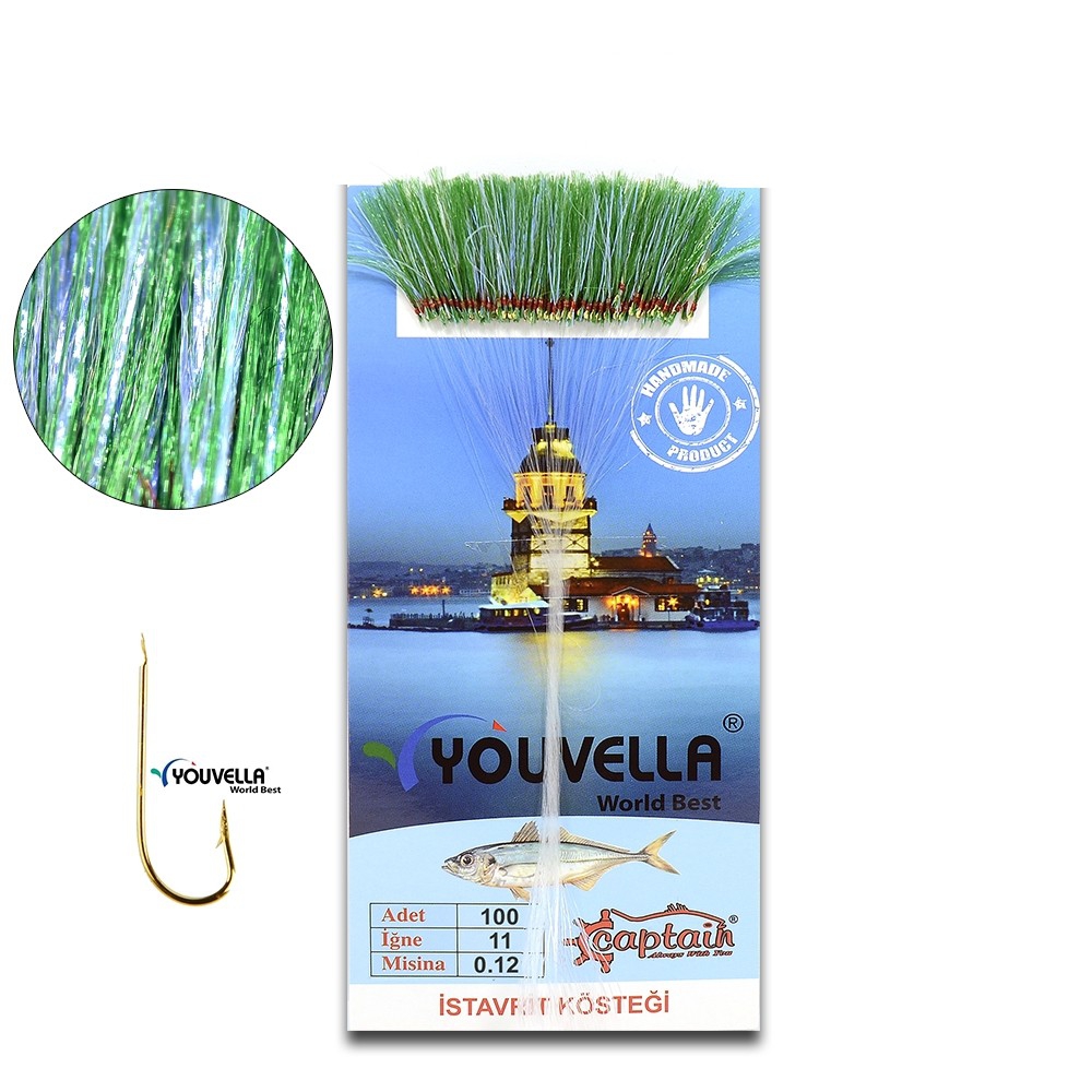 Youvella%207568%20İstavrit%20Kösteği%20100%20Sarı%20İğne%200.15mm