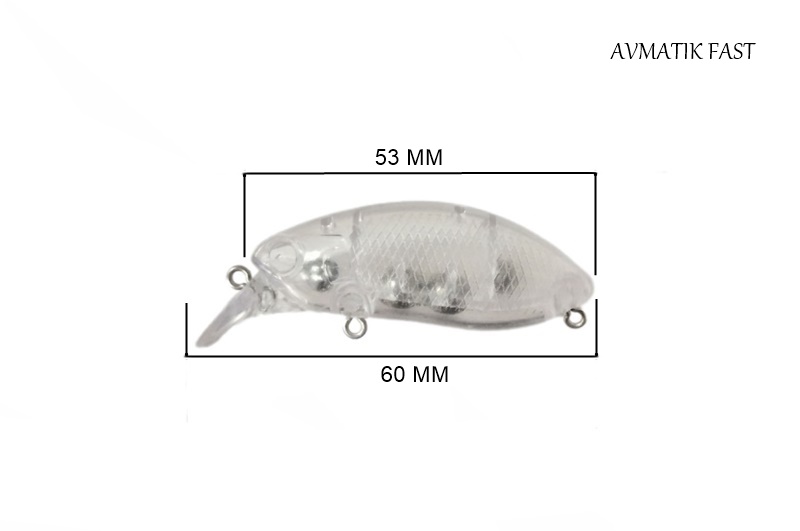 Avmatik%20B-Fast%20Crankbait%20Boyasız%206%20Cm%20Suni%20Yem