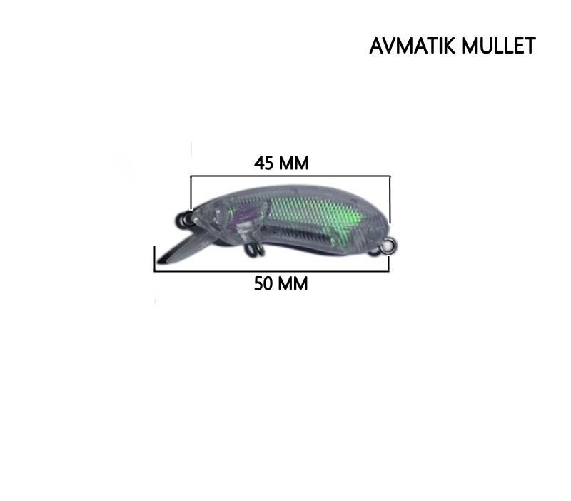 Avmatik%20B-Mullet%20Kasna%20Boyasız%205%20Cm%20Suni%20Yem