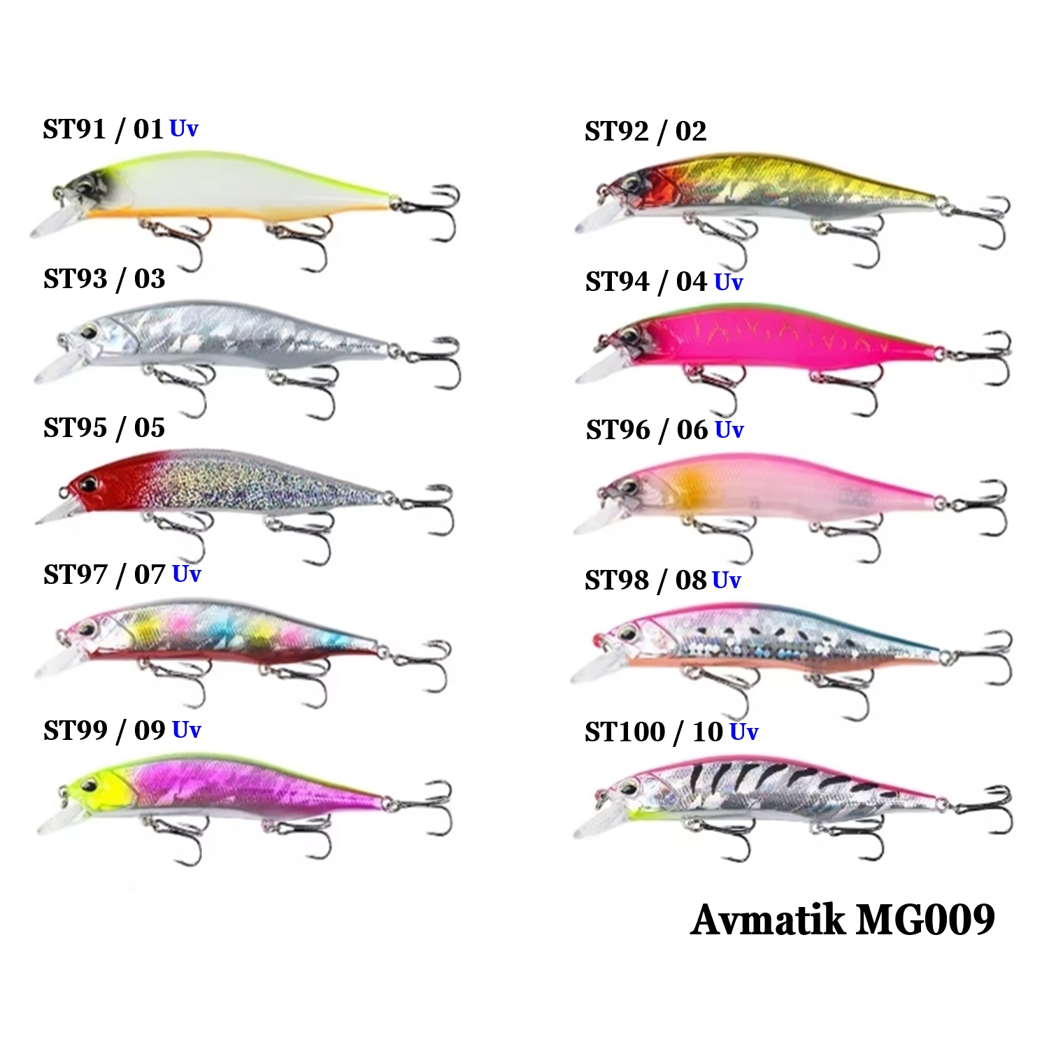 Avmatik%20MG009%20Minnow%20Floating%20Suni%20Yem%2012%20Cm%2015%20Gr