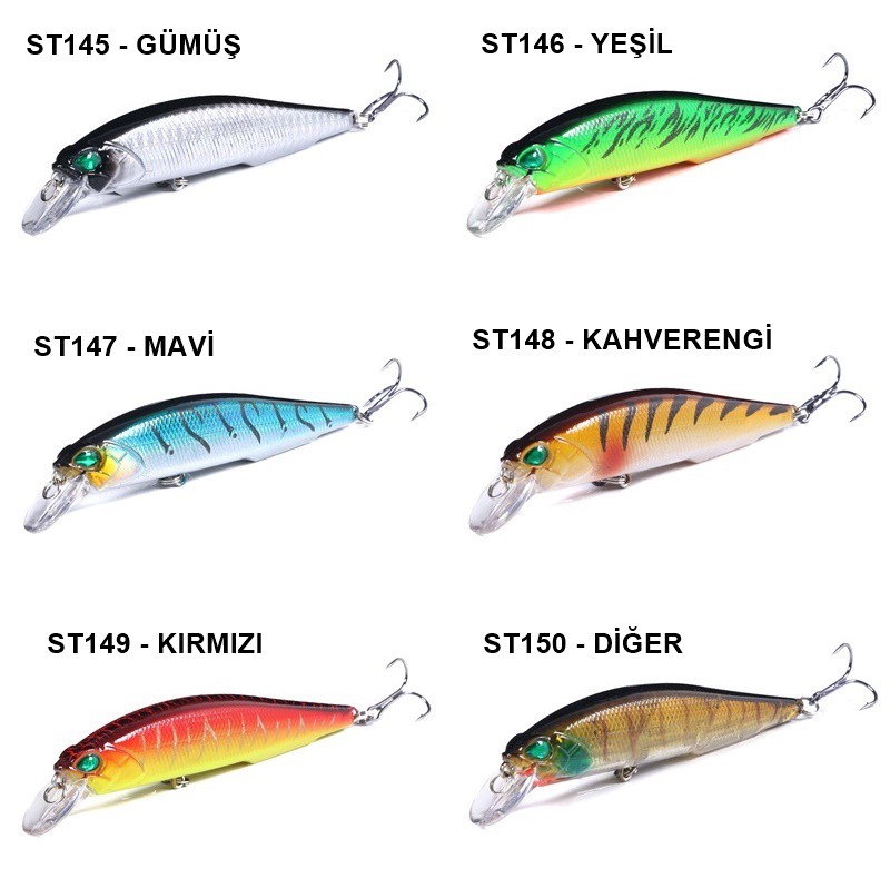 Avmatik%20MG014%20Minnow%20Floating%2011%20Cm%20Suni%20Yem