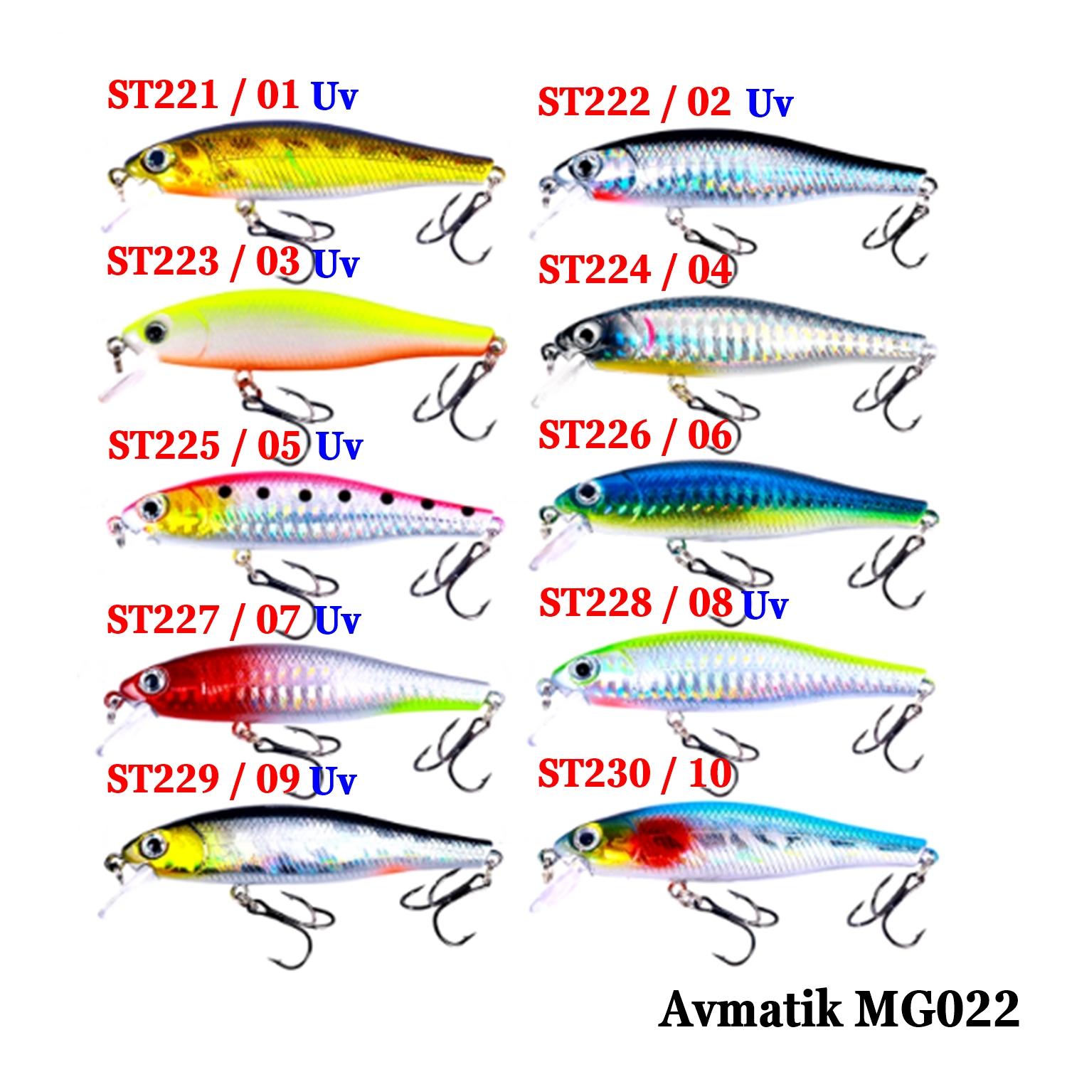 Avmatik%20MG022%20Minnow%20Floating%208,5%20Cm%20Maket%20Yem