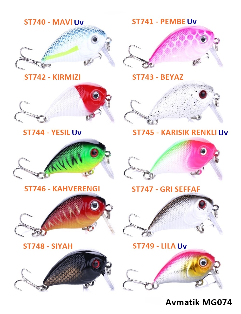 Avmatik%20MG074%20Big%20Crankbait%204.5%20Cm%20Suni%20Yem