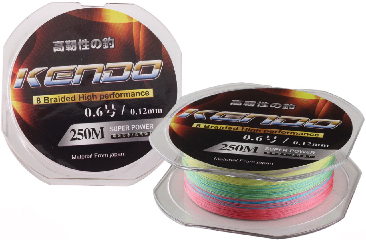 Kendo%20Dynema%208%20Örgü%20120Mt%20(Multicolour)%200,14%20mm