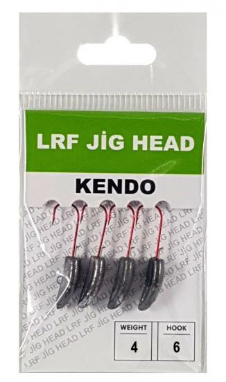 Lrf Jig Head Kırmızı İğneli 4 Adet #6 4 gr
