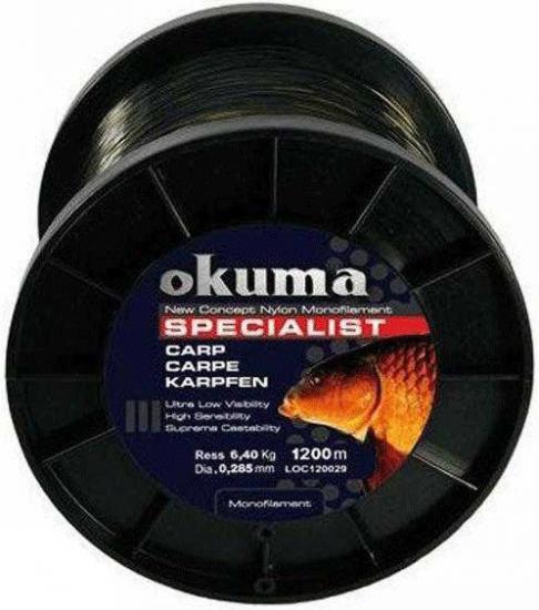 Okuma Carp 1200 mt 4,56 kg 0,26 mm Camou Misina