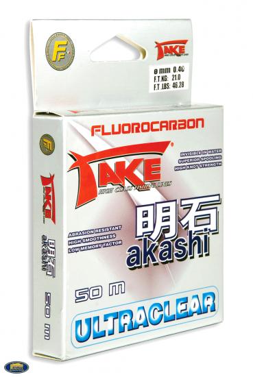Lineaeffe Akashi Ultra Fuoro Carbon 50Mt 0,12  mm