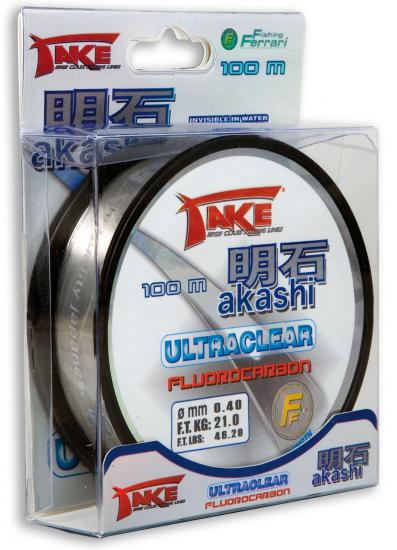 Lineaeffe Akashi Ultra Fuoro Carbon 100Mt 0,12 mm