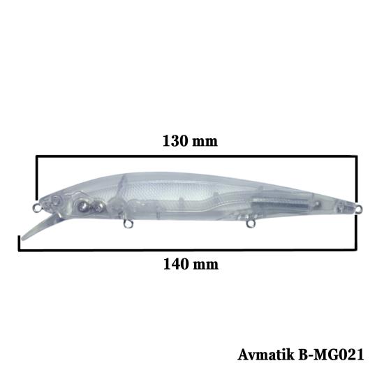 Avmatik B-MG021 Minnow Floating 14 Cm Suni Yem