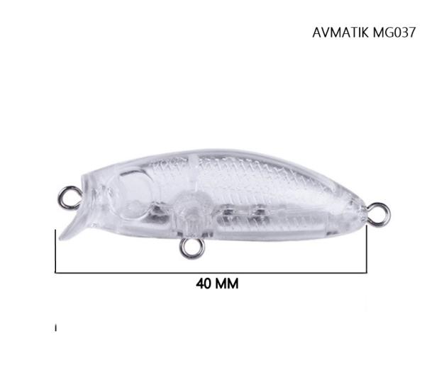 Avmatik B-MG037 LRF Crank Boyasız 4 Cm Suni Yem