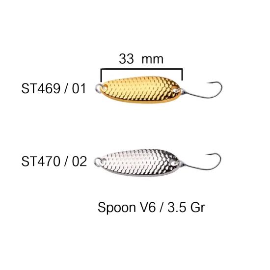 Avmatik Spoon V6 3,3 Cm 5 Gr Kaşık