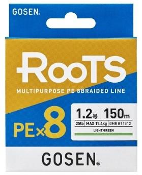 Gosen Roots PE 8 Örgü Spin İp 150mt A.Yeşil 1.5 PE